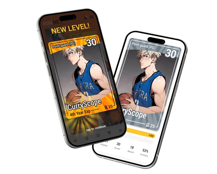 Leveling Up feature screenshot